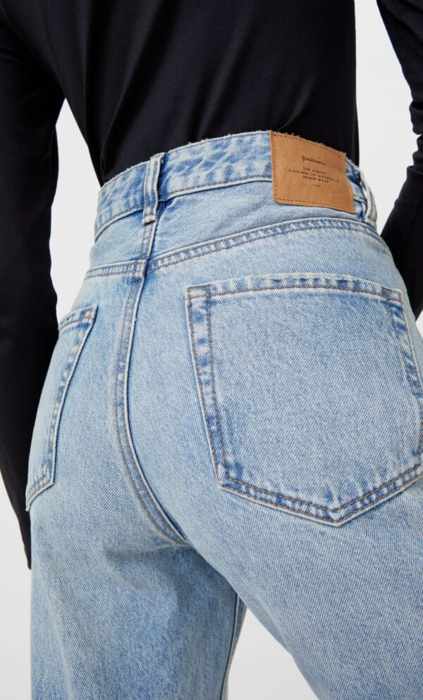خرید شلوار جین زنانه استرادیواریوس کد 184276 | بانی استایل
