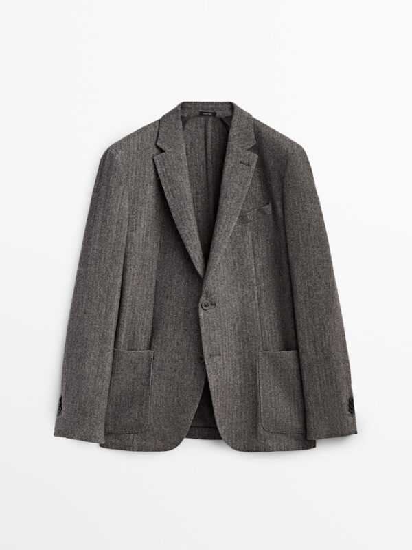 خرید کت تک مردانه ماسیمو دوتی کد 190646 | بانی استایل
