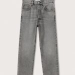 خرید شلوار جین راسته زنانه منگو کد 202890 | بانی استایل