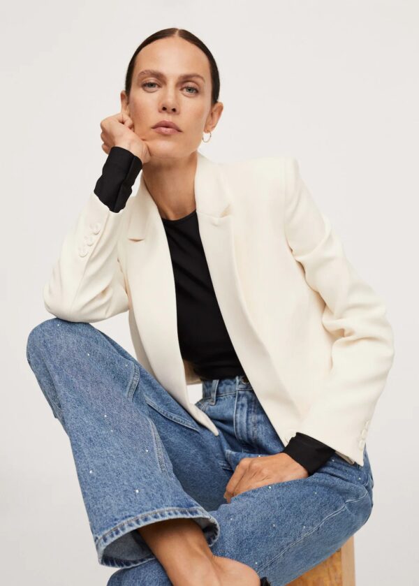 خرید شلوار جین دمپا گشاد زنانه منگو کد 202996 | بانی استایل