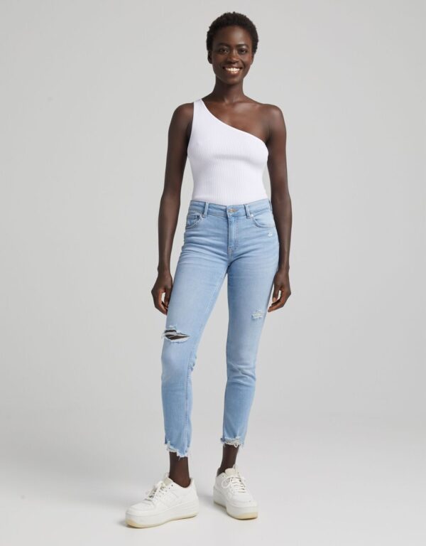 خرید شلوار جین زنانه برشکا کد 210295 | بانی استایل