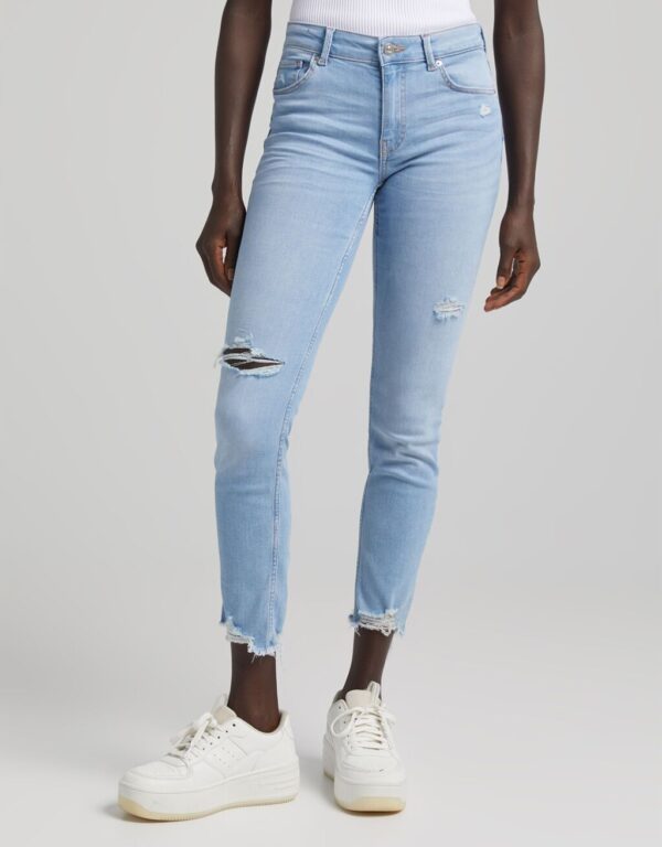 خرید شلوار جین زنانه برشکا کد 210295 | بانی استایل