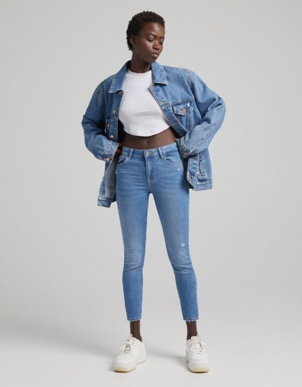 خرید شلوار جین زنانه برشکا کد 210297 | بانی استایل
