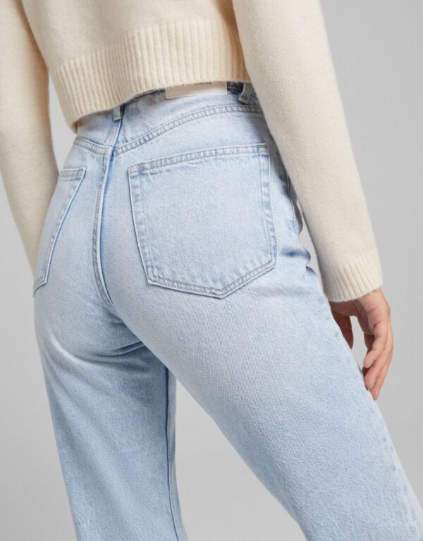 خرید شلوار جین مام استایل زنانه برشکا کد 210299 | بانی استایل