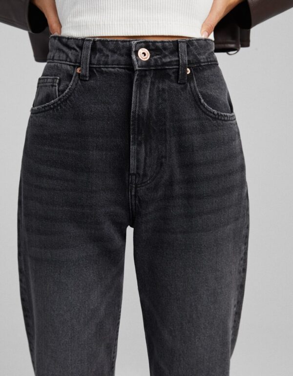 خرید شلوار جین مام استایل زنانه برشکا کد 210301 | بانی استایل