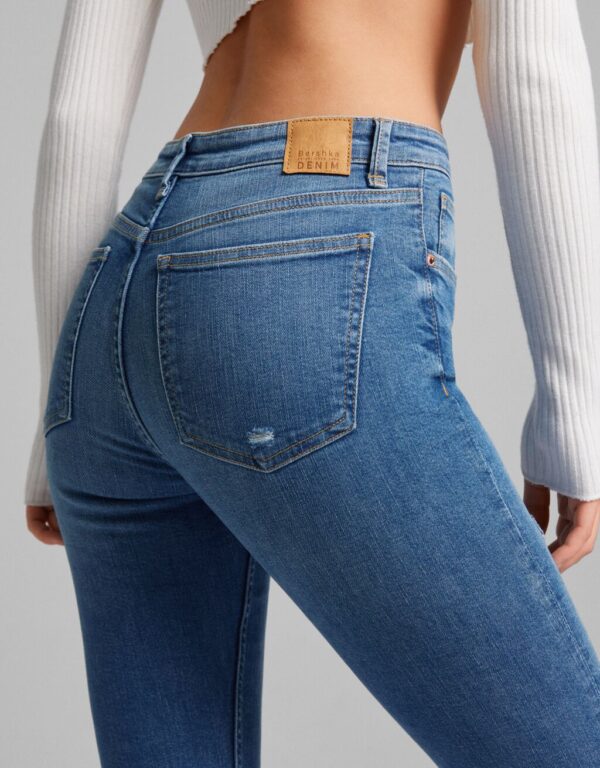 خرید شلوار جین جذب زنانه برشکا کد 210312 | بانی استایل