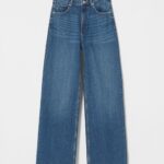 خرید شلوار جین دمپا گشاد زنانه برشکا کد 210962 | بانی استایل