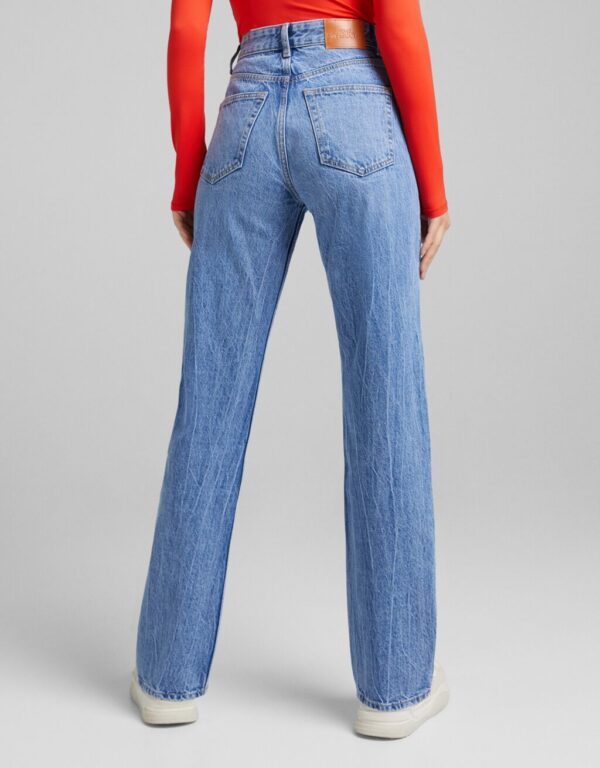 خرید شلوار جین راسته زنانه برشکا کد 210975 | بانی استایل