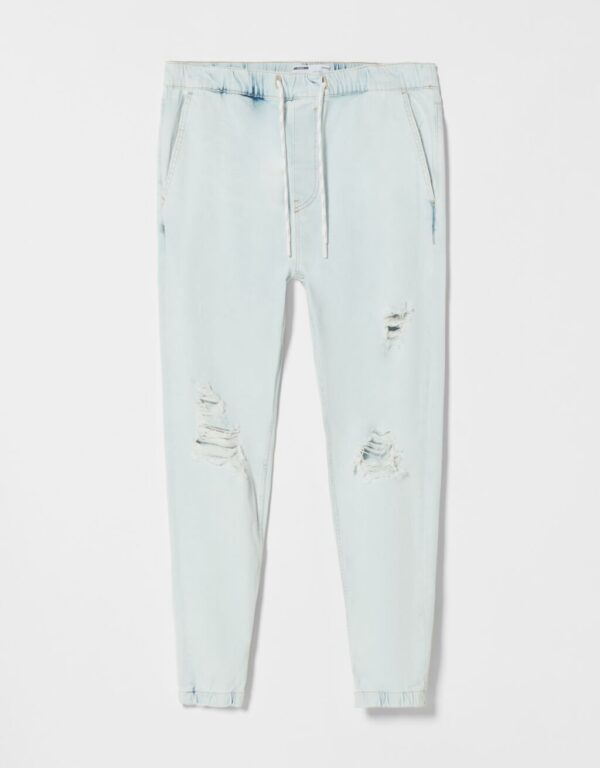 خرید شلوار جین زاپ دار مردانه برشکا کد 212779 | بانی استایل