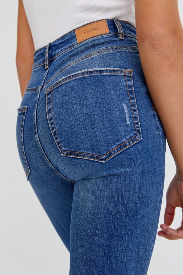 خرید شلوار جین جذب زنانه پول اند بیر کد 218417 | بانی استایل