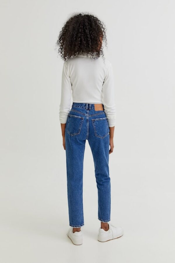خرید شلوار جین راسته زنانه پول اند بیر کد 218448 | بانی استایل