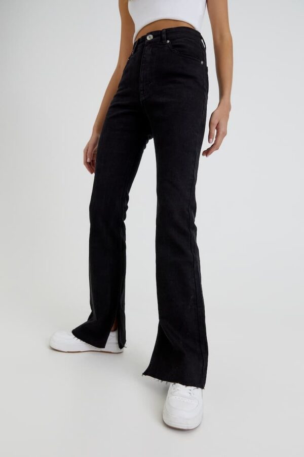 خرید شلوار جین بگی زنانه پول اند بیر کد 218468 | بانی استایل