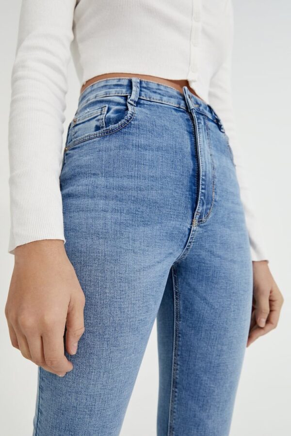 خرید شلوار جین زنانه پول اند بیر کد 218503 | بانی استایل