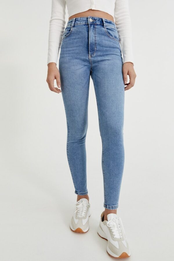 خرید شلوار جین زنانه پول اند بیر کد 218503 | بانی استایل