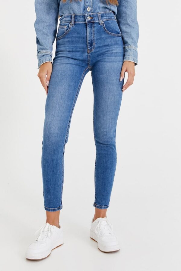 خرید شلوار جین زنانه پول اند بیر کد 218504 | بانی استایل