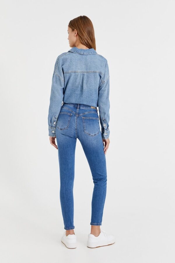 خرید شلوار جین زنانه پول اند بیر کد 218504 | بانی استایل