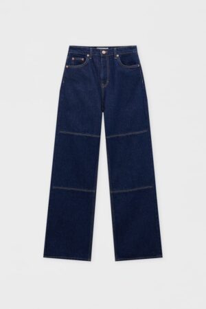 خرید شلوار جین راسته زنانه پول اند بیر کد 218588 | بانی استایل
