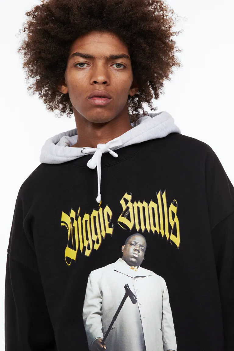 Notorious big 2024 hoodie h&m