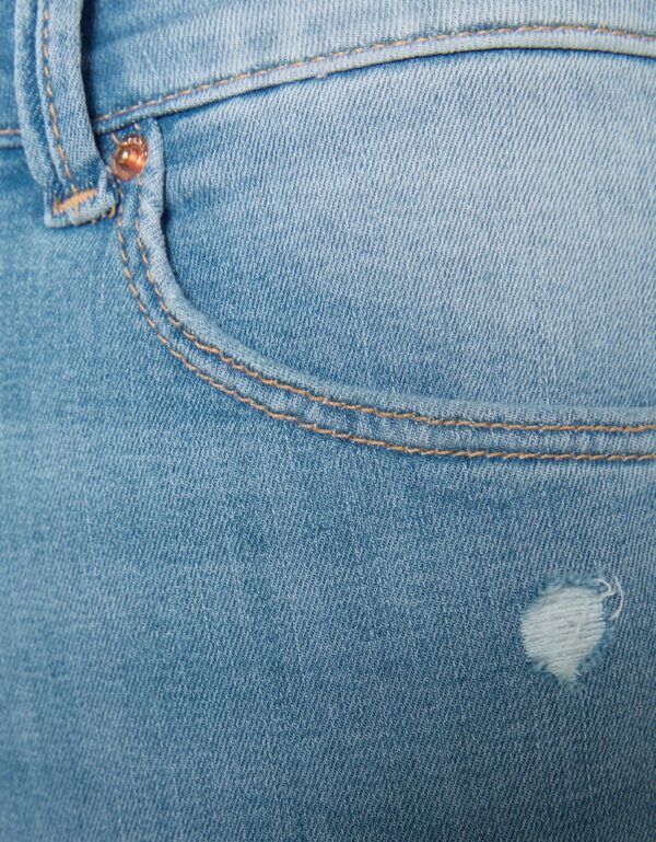 شلوار جین جذب زاپ دار زنانه برشکا کد 442912