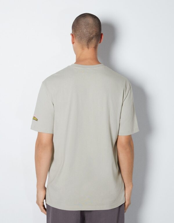 تی شرت طرح دار مردانه برشکا کد 453327