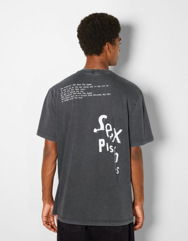 تی شرت طرح دار مردانه برشکا کد 453348