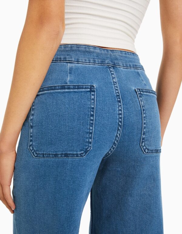 شلوار جین کوتاه زنانه برشکا کد 560247