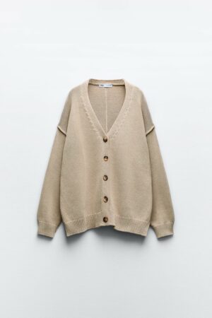ژاکت بافت زنانه زارا کد 663943